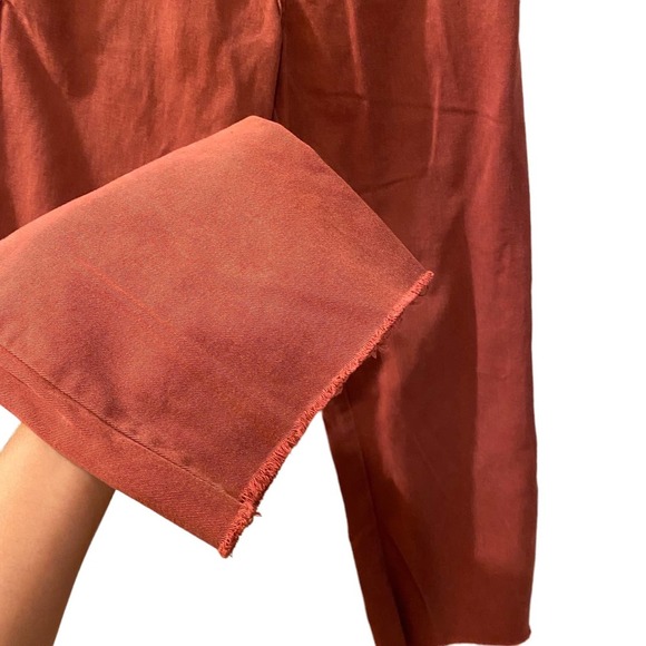 Reformation Work Pant in Rust Sz 26 - Picture 5 of 11